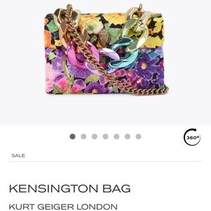 Kurt Geiger Floral Multicolor Mini Bag